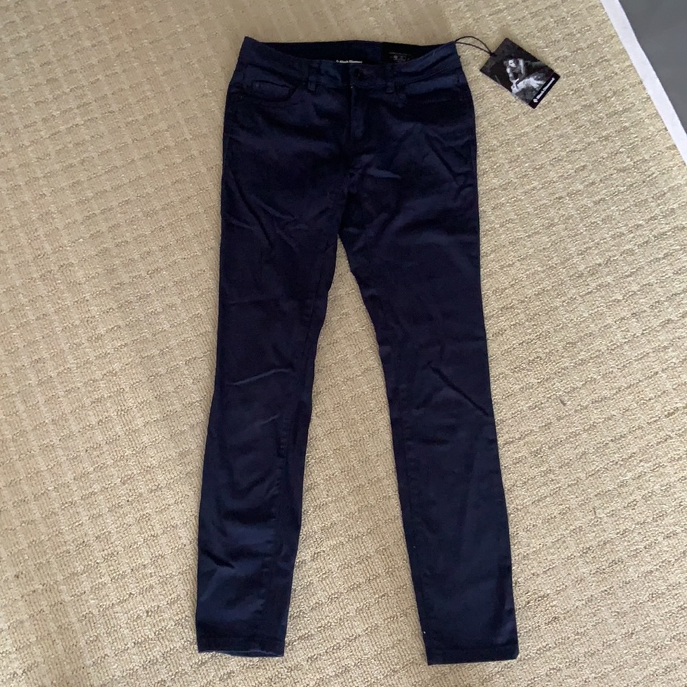 Black Diamond Stretch Font Pant NWT